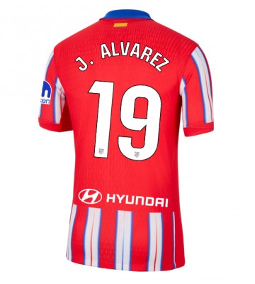 Atletico Madrid Julian Alvarez #19 Primera Equipación 2024-25 Manga Corta